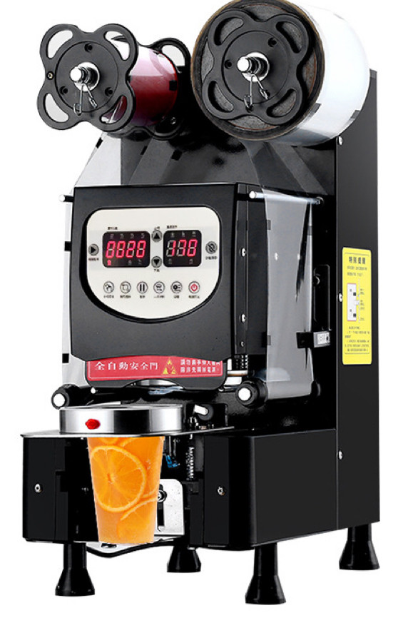 Automatic cup sealing machine