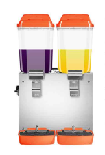 Electric cold drink machine, 2 tanks, 16 L each