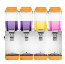 Electric cold drink machine, 4 tanks, 16 L each