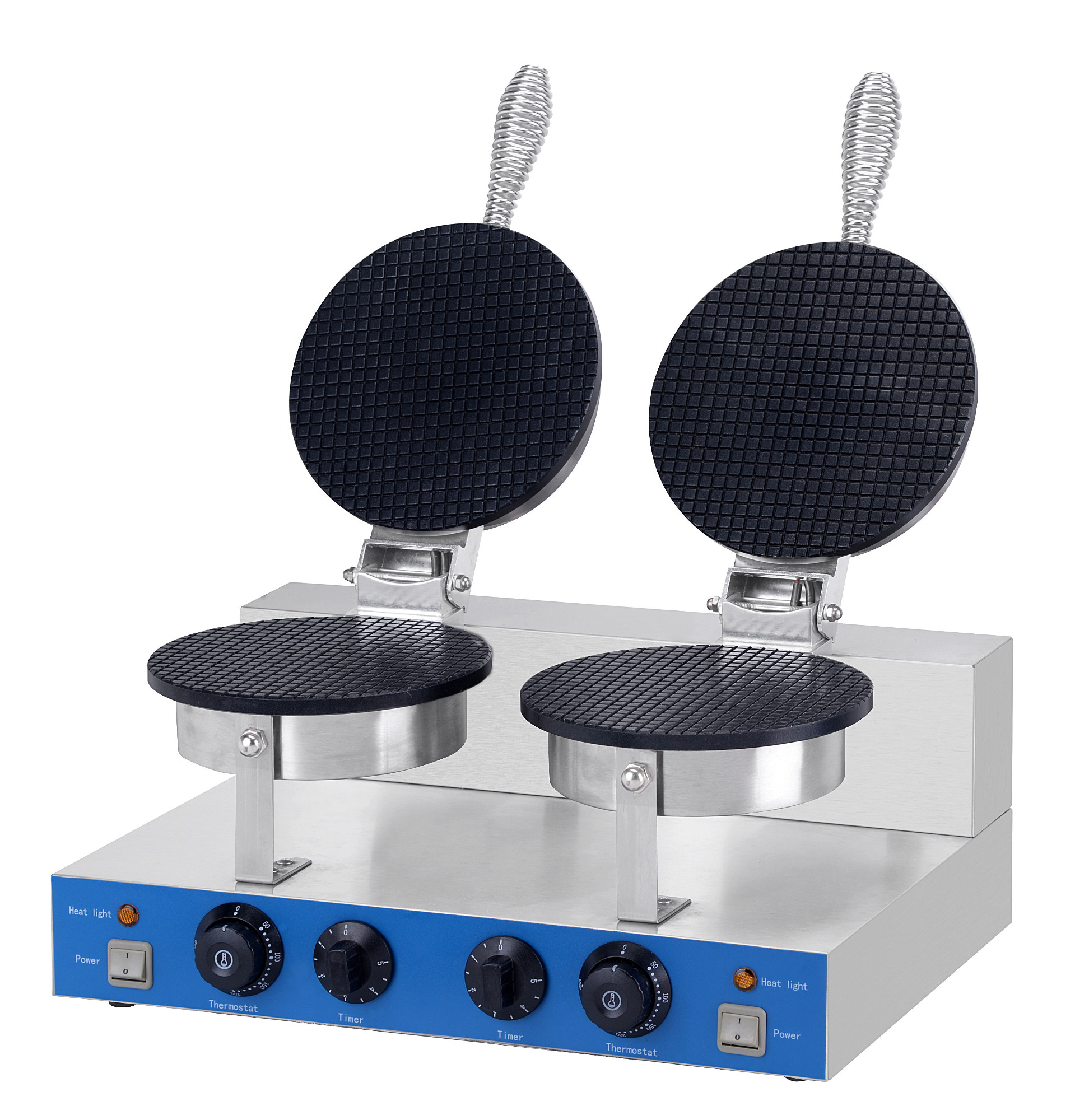 Electric ice cream cone maker, double head