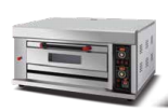 Gas deck oven, 1 deck, 2 trays, 890 mm deep