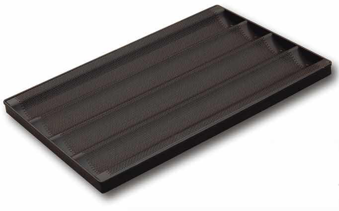 Non-stick French bread tray