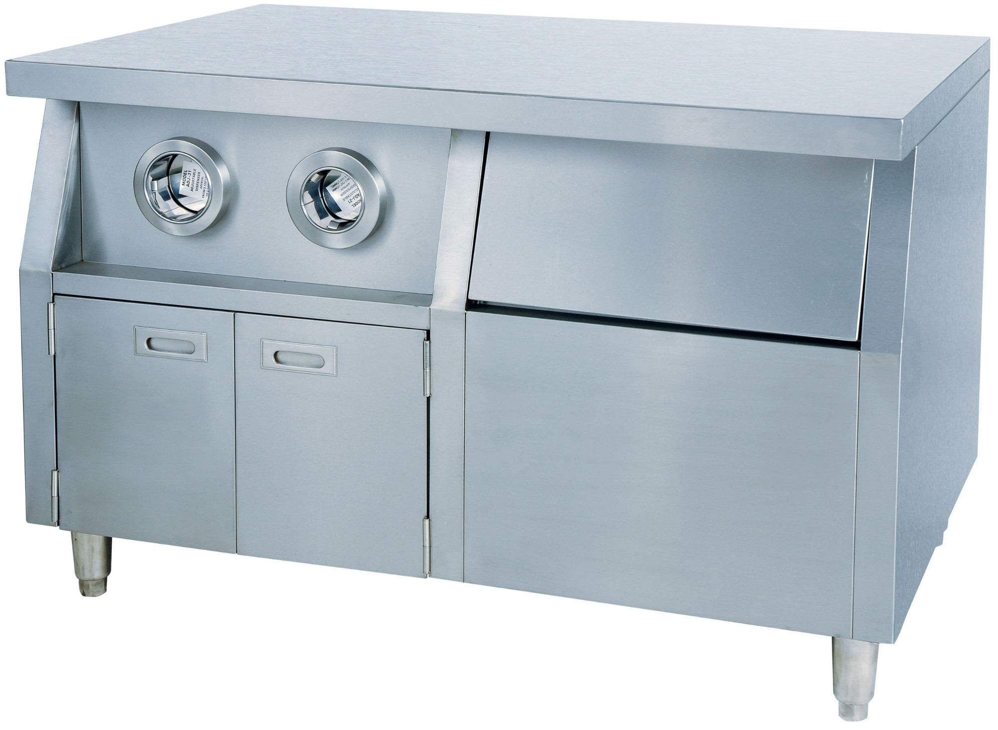 Stainless steel central storage cabinet
