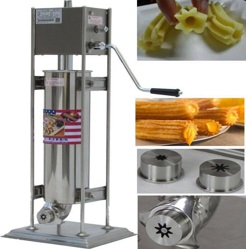 Stainless steel churros maker