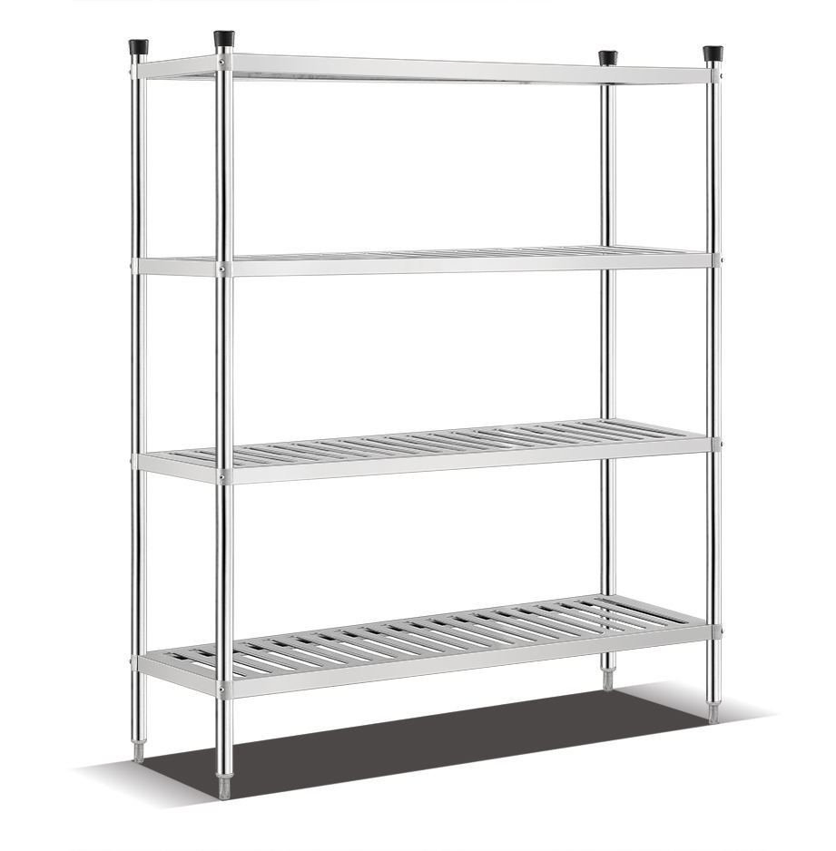 Stainless steel knock-down storage rack