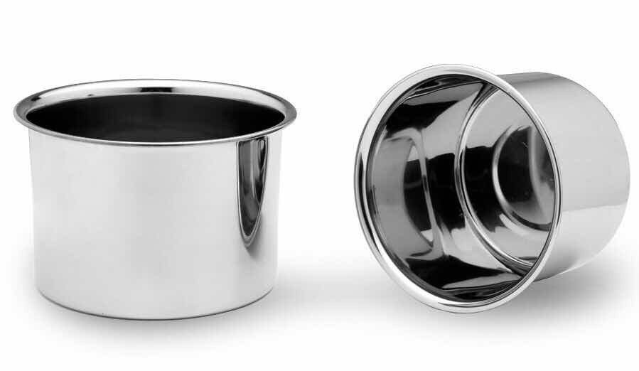 Stainless steel sauce dish