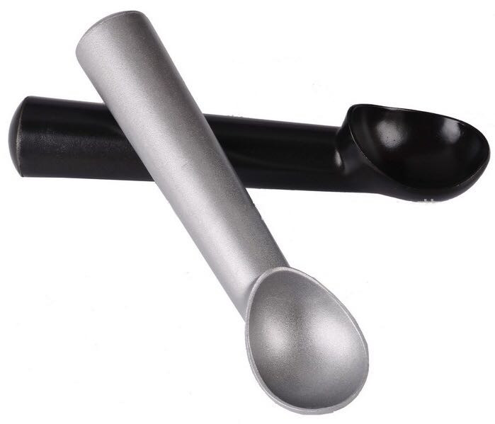 Aluminium ice cream scoop