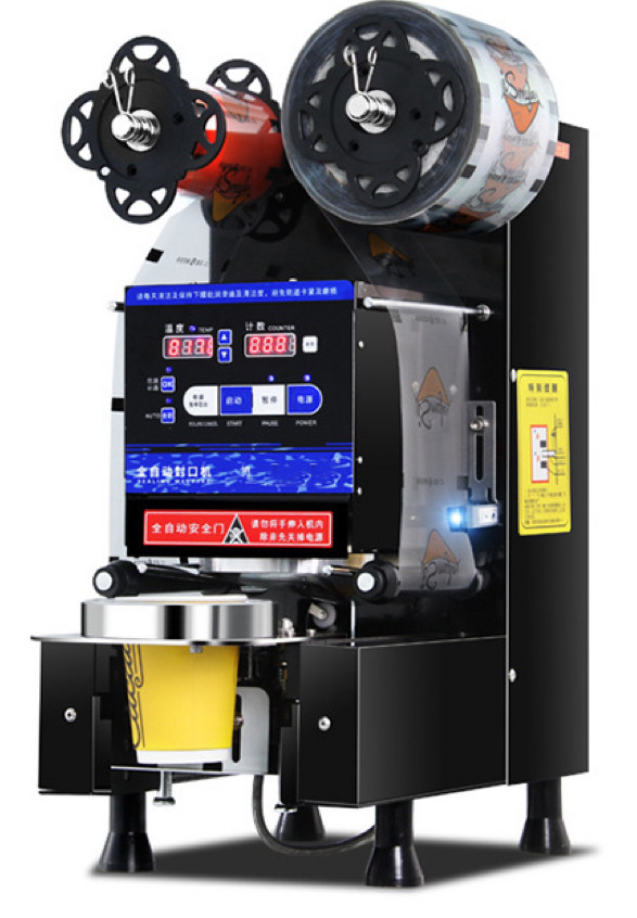 Automatic cup sealing machine, view 2