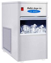 Bullet ice machine, 20 kg/24 h