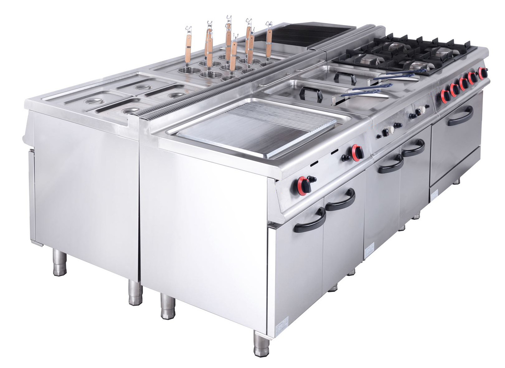 Combination cooking suite
