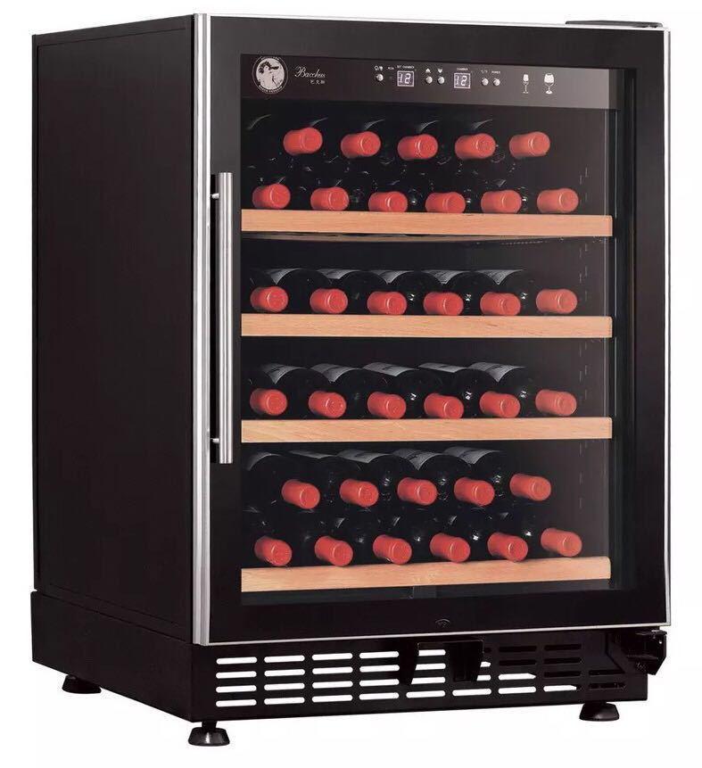 Compressor wine cabinet, 48 bottles