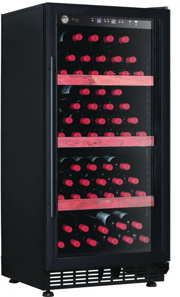 Compressor wine cabinet, 72 bottles