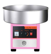 Cotton candy machine, side view