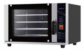 Electric convection oven, 4 trays, digital controls
