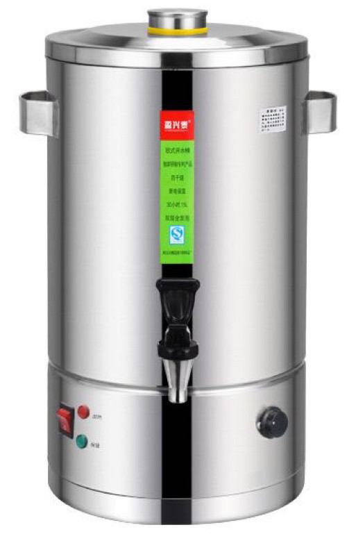 Electric double-wall water boiler