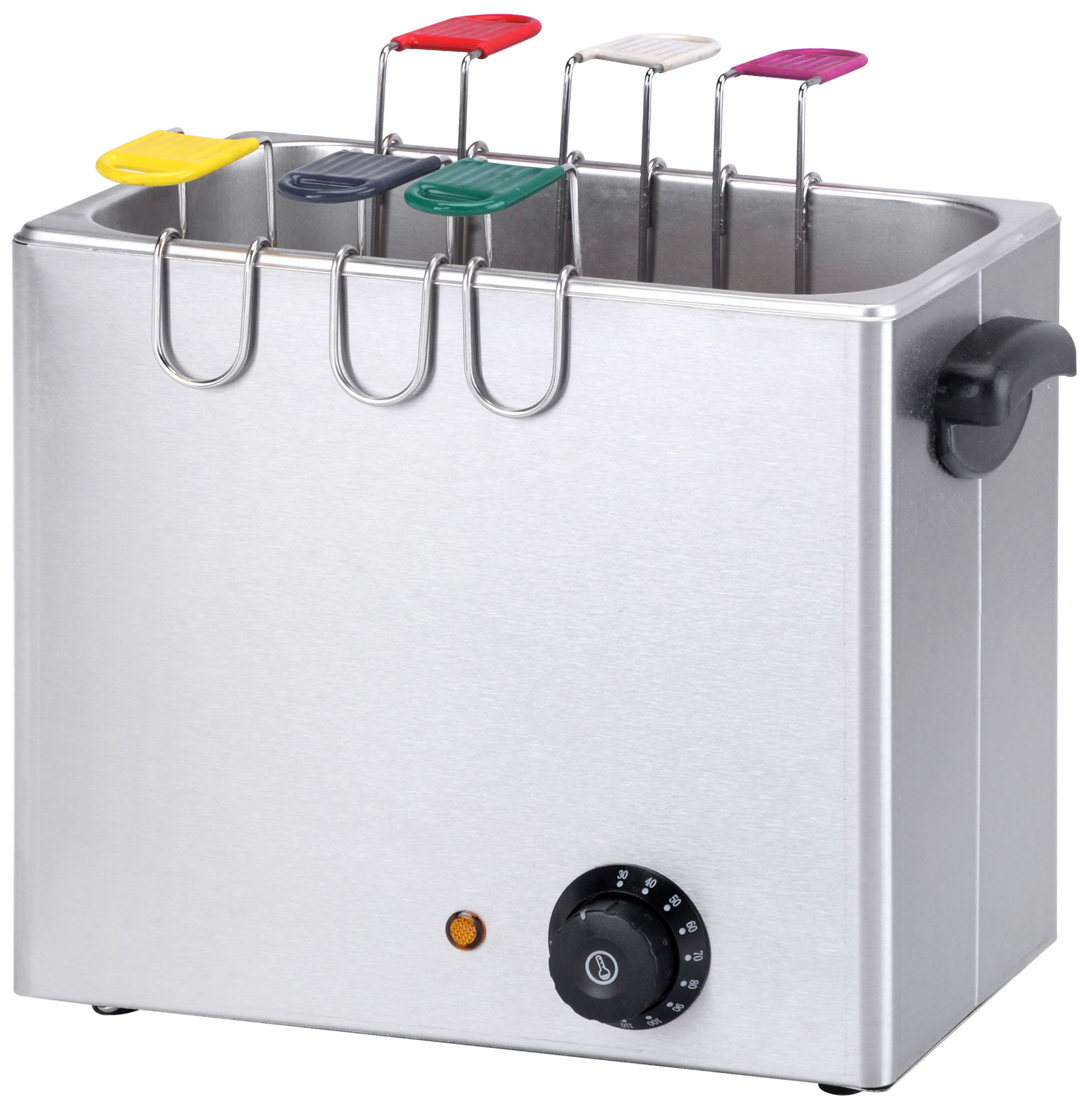 Electric egg poacher, 6 baskets