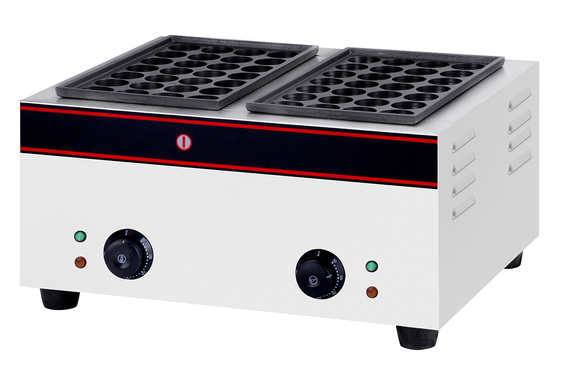 Electric fish ball maker, 2 plates