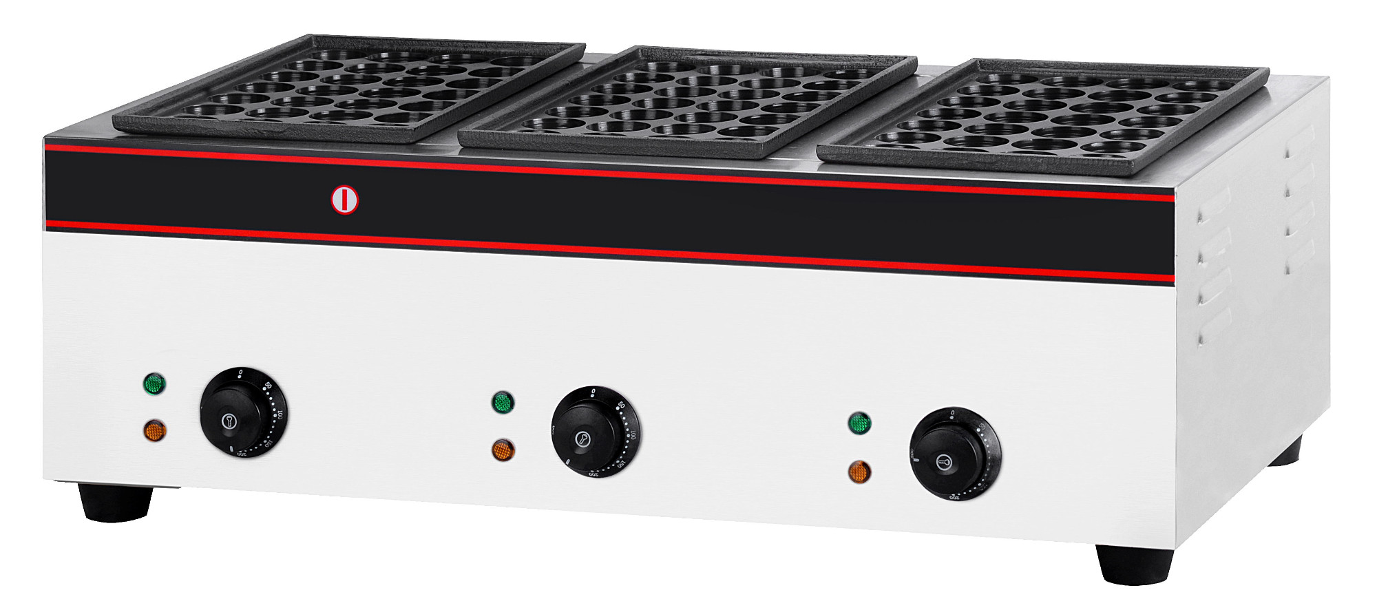 Electric fish ball maker, 3 plates