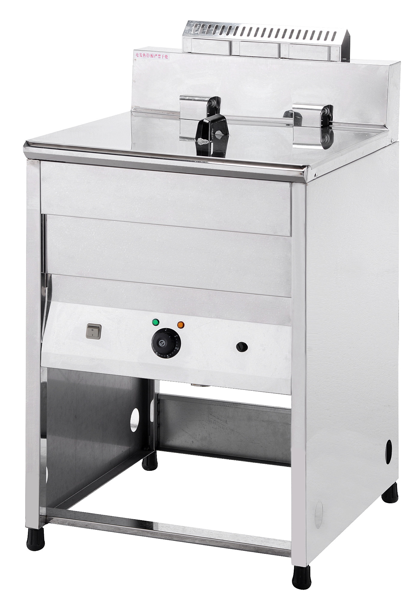 Electric freestanding fryer, single tank, 25 L