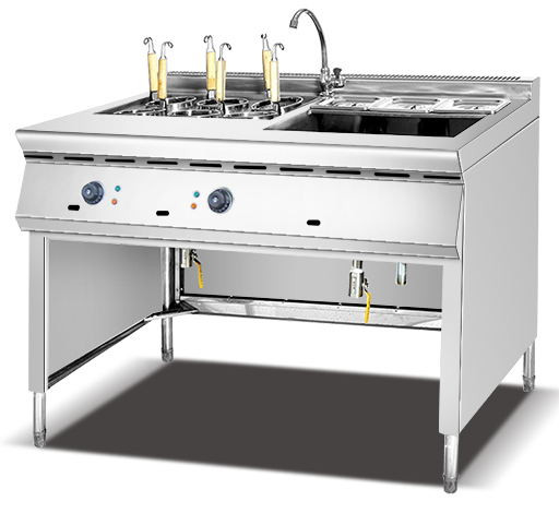 Electric freestanding pasta cooker