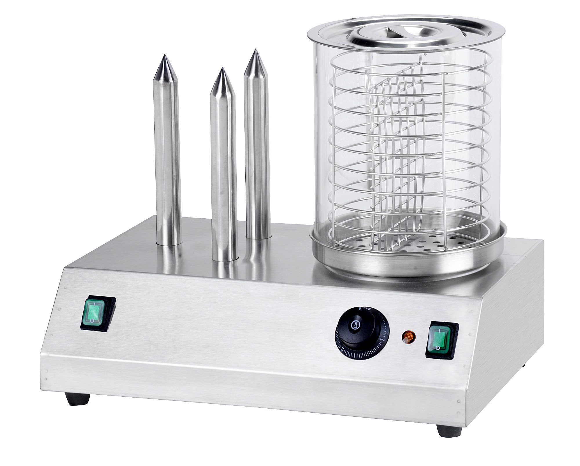 Electric hot dog machine