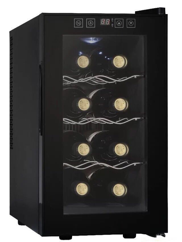 Electronic wine cabinet, 8 bottles