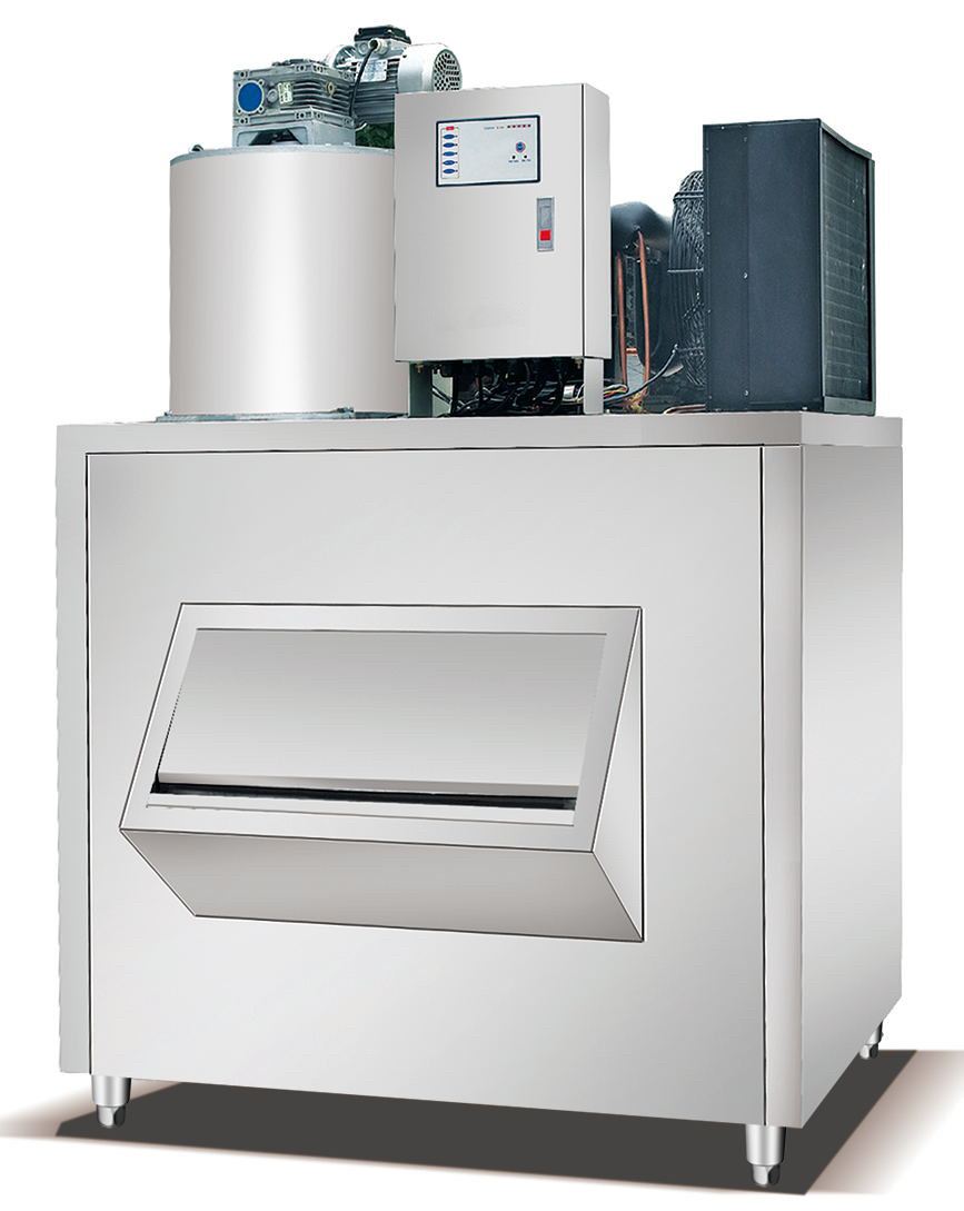 Flake ice machine, 1000–1500 kg/24 h