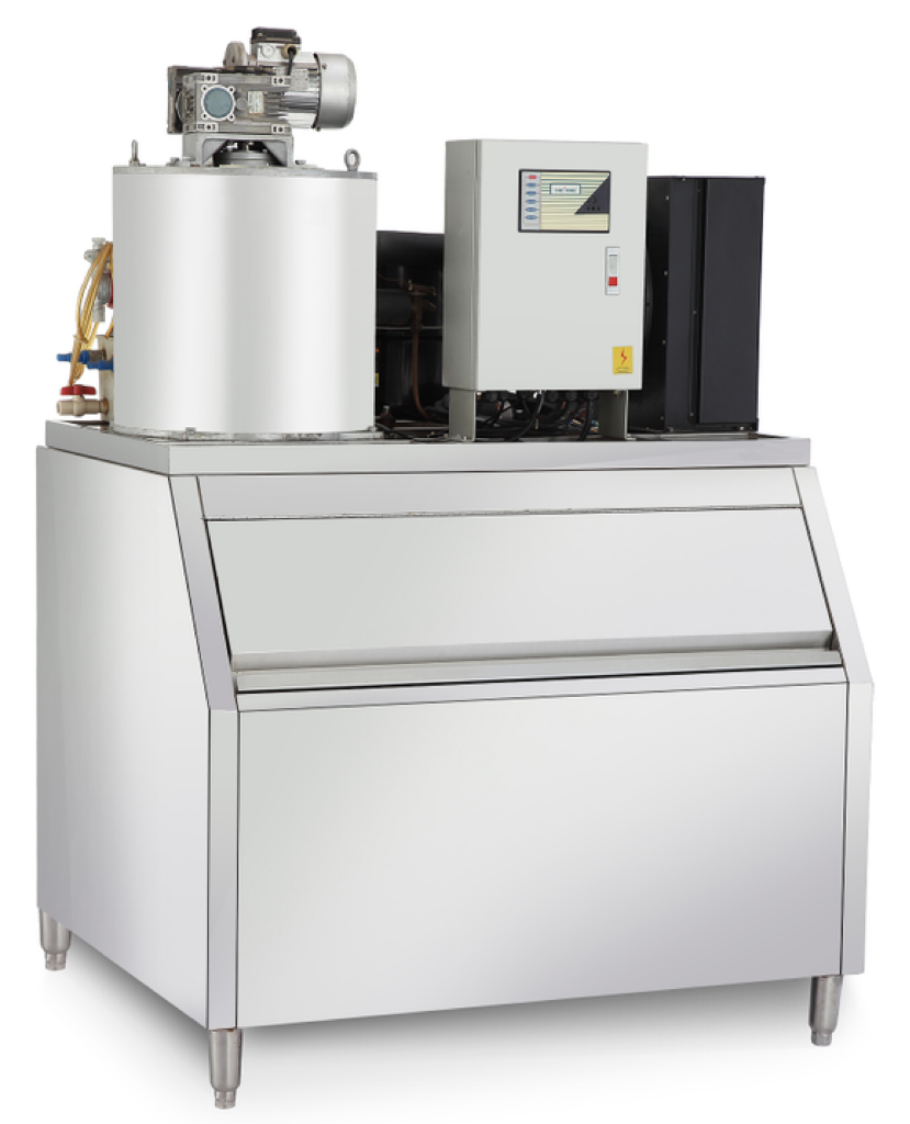 Flake ice machine, 400–600 kg/24 h