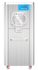 Freestanding hard ice cream machine, front view