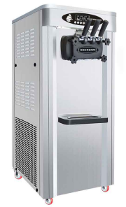 Freestanding soft serve ice cream machine, 18–22 L/h