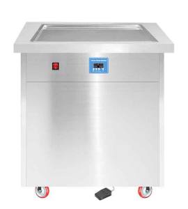 Fried ice cream machine, square pan