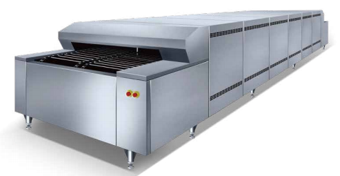 Gas tunnel oven