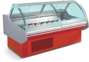 Hot and cold deli display cabinet