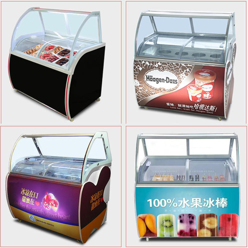 Ice cream display cabinet, other styles