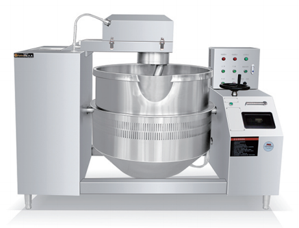 Induction multi-function frying wok, 450–600 L