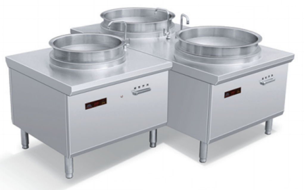 Induction noodle cooker, 3 pots