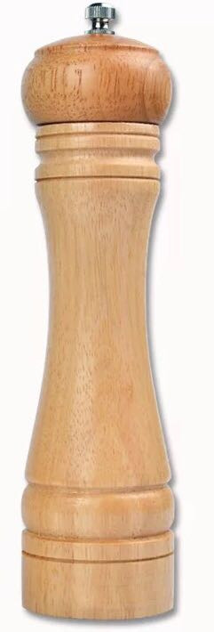 Oak pepper mill, natural finish