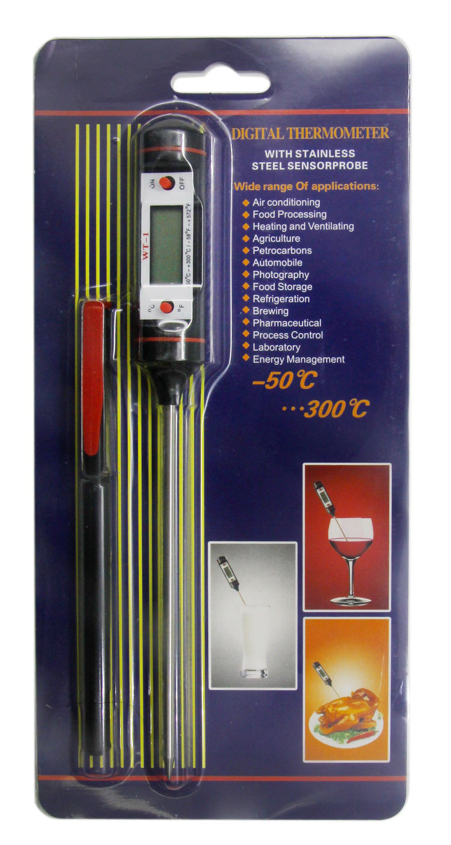 Pen food thermometer
