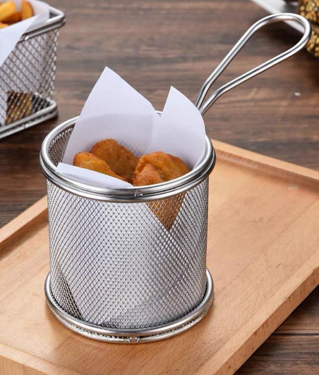 Stainless steel chips basket