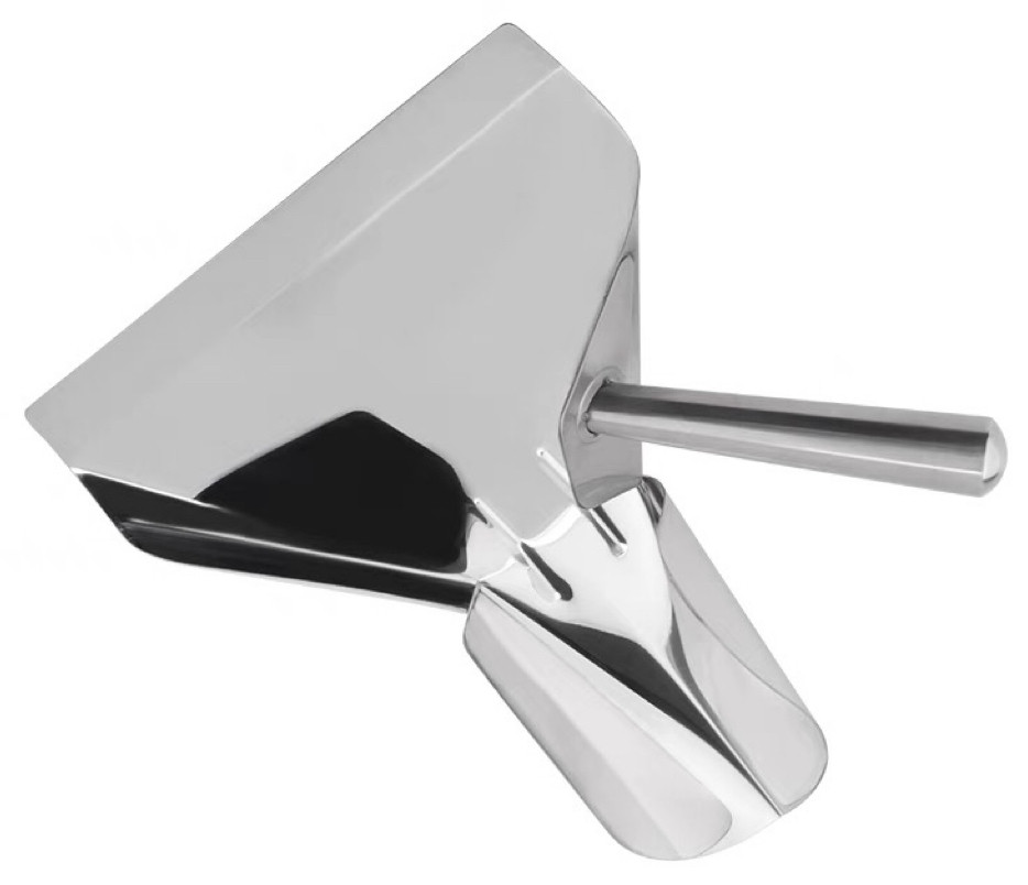 Stainless steel chips scoop