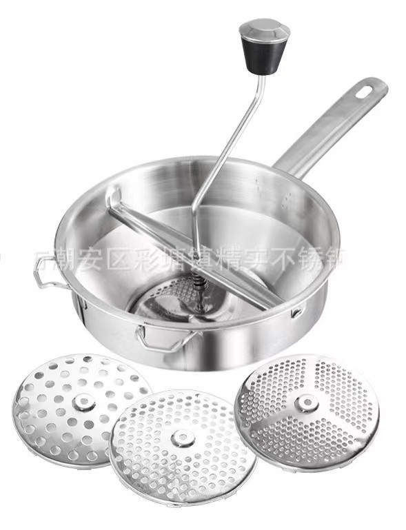 Stainless steel food mill