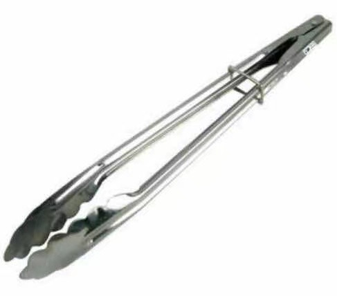 Stainless steel tongs