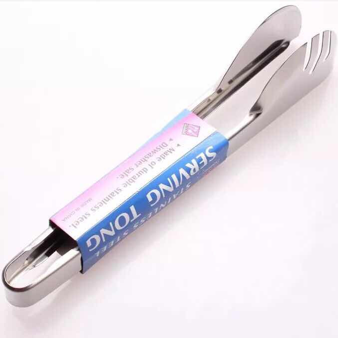 Stainless steel tongs, view 4