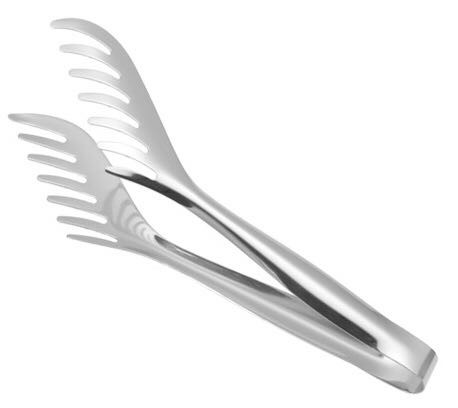 Stainless steel tongs, view 5