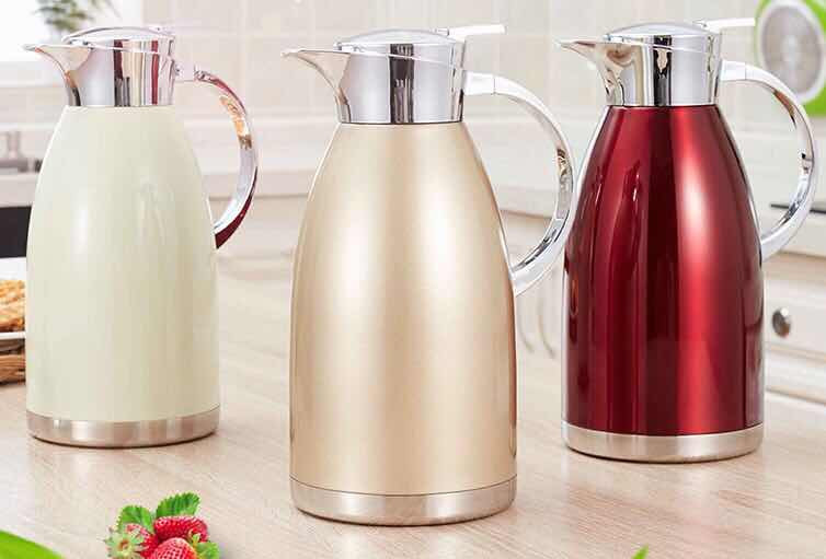 Stainless steel vacuum jug