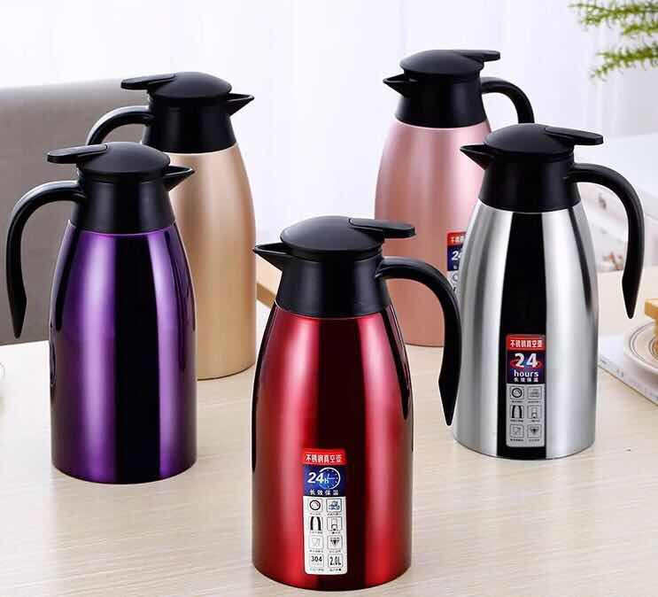 Stainless steel vacuum jug, view 2