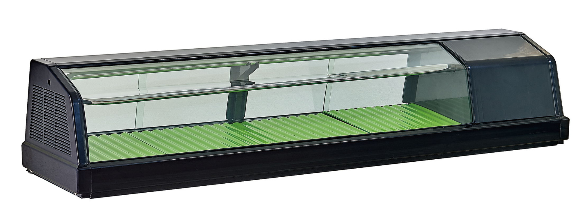 Sushi display case, double tier