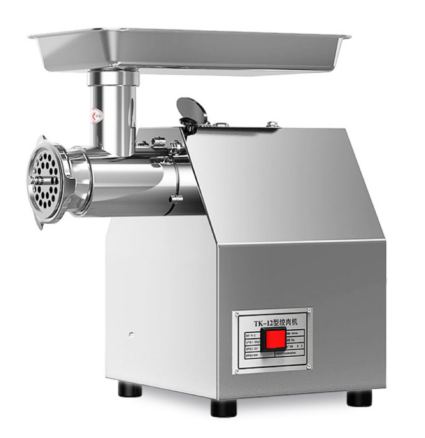 Tabletop meat mincer and cutter, view 2