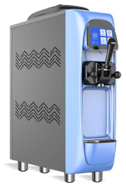 Tabletop soft serve ice cream machine, 16 L/h